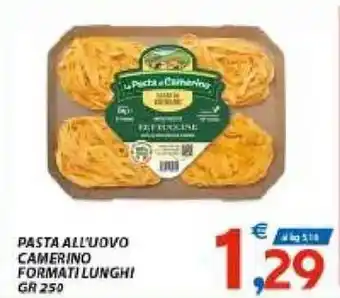 Camerino Pasta All'Uovo Formati lunghi 250 gr