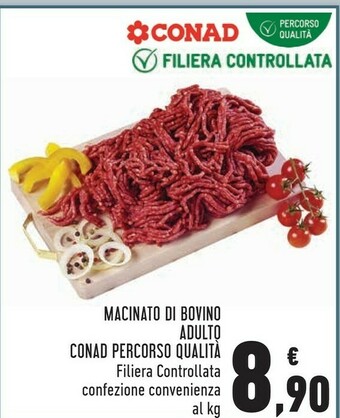 Conad City Conad Macinato Di Bovino Adulto Percorso Qualita offerta