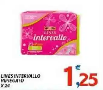Lines Intervallo Ripiegato x 24