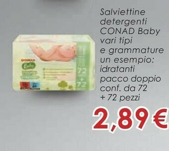 Conad Conad - Baby Salviettine Detergenti offerta