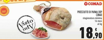 Conad City Conad Prosciutto Di Parma DOP offerta