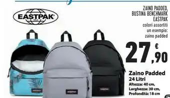Conad Eastpak Zaino Padded, Bustina Benchmark offerta
