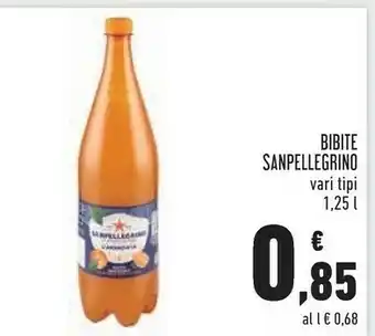 Conad San Pellegrino Bibite L'aranciata offerta