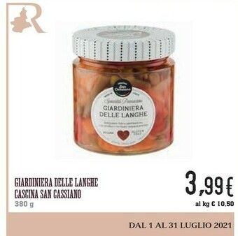 Conad Cascina san cassiano Giardiniera Delle Langhe offerta