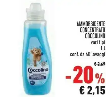 Conad Coccolino Ammorbidente Concentrato Aria Di Primavera offerta