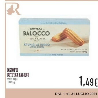 Conad Balocco Biscotti Bottega offerta