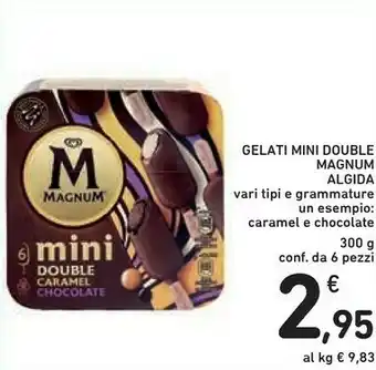 Conad Algida Magnum Mini Double Caramel Chocolate 300 G(ml) offerta