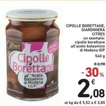 Conad Citres Cipolle Borettane offerta