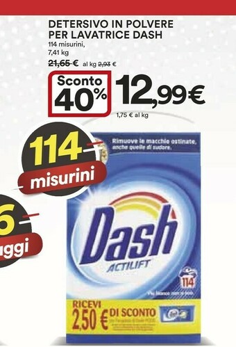 Ipercoop Dash Detersivo in polvere offerta