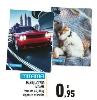 Conad Mitama Maxiquaderno offerta