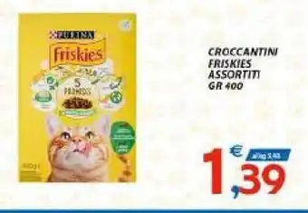 Vivo Supermercati Friskies Croccantini Assortiti 400 gr offerta