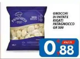 Vivo Supermercati Gnocchi di Patate Rigati Patagnocco 500 gr offerta