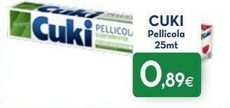Proshop Cuki Pellicola Trasparente offerta