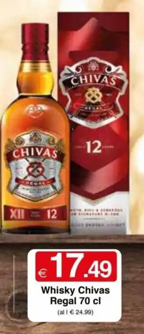 Whisky Chivas Regal 70 cl