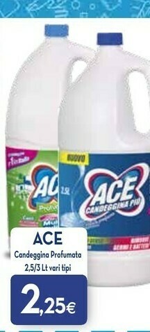 Proshop Ace Candeggina offerta