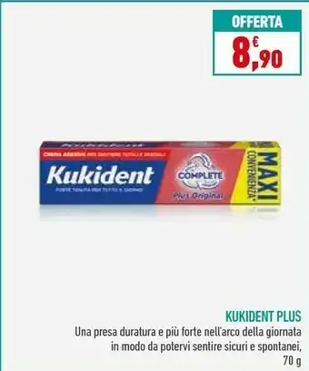 Parafarmacia Conad Kukident Dentiere offerta