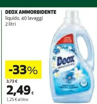 Coop 4 salti in padella Deox Ammorbidente Liquido offerta