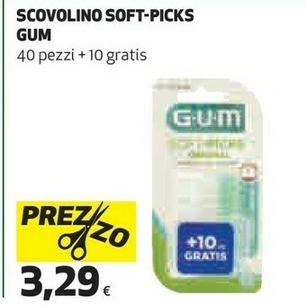 Coop Daygum GUM Scovolino Soft Picks offerta
