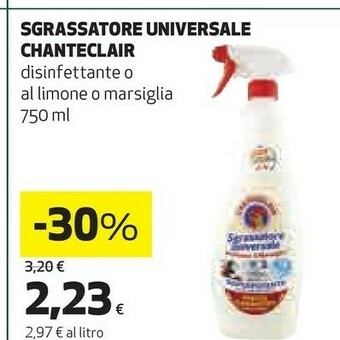 Coop Chanteclair Sgrassatore Universale offerta