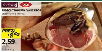 Coop Coop Prosciutto Di San Daniele Dop Stagionatura 18 Mesi offerta