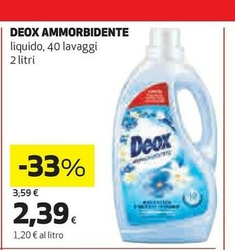 Coop Ammorbidente offerta