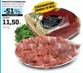 Coop Prosciutto Di Parma DOP 18 Mesi offerta