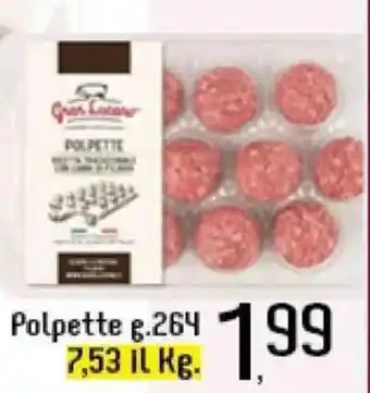 Famila Market Polpette 264 g. offerta