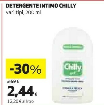 Coop Chilly Detergente intimo offerta