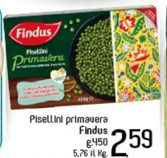 Famila Market Findus Pisellini primavera g.450 offerta