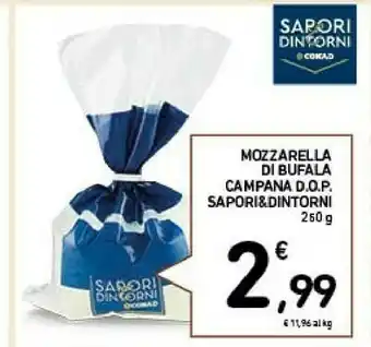 Conad Sapori & Dintorni Mozzarella Di Bufala Campana Dop offerta