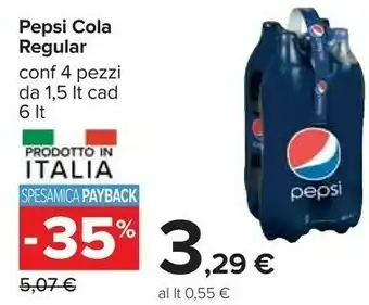 Carrefour Pepsi Pepsi 1500 G(ml) offerta