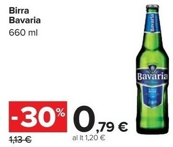 Carrefour Bavaria Birra offerta