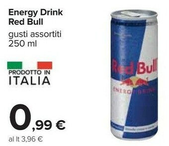 Carrefour Red bull Energy Drink 250 G(ml) offerta