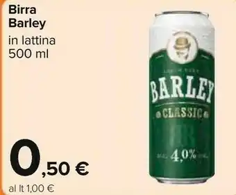 Carrefour Barley Birra offerta