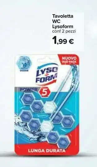 Carrefour Lysoform Tavoletta Wc offerta