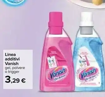 Carrefour Calgon Vanish Linea Additivi offerta