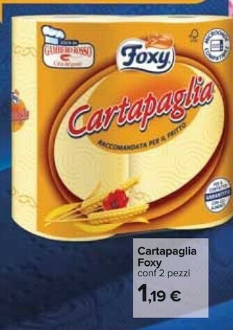 Carrefour Foxy Carapaglia offerta