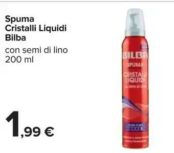 Carrefour Bilba Spuma Cristali Liquidii offerta