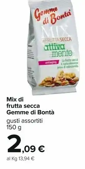 Carrefour Gemme di bontà Mix Attiva Mente offerta