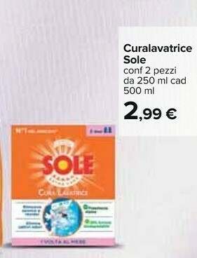 Carrefour Sole Curalavatrice offerta