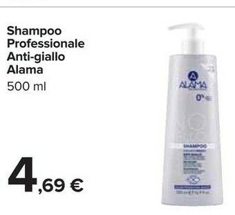 Carrefour Alama Shampoo Professionale Anti Giallo offerta