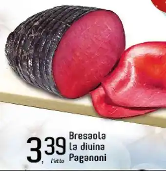 Famila Market Bresaola La divina Paganoni offerta