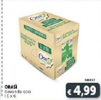 Deco Supermercati Orasi Bevanda Soia offerta