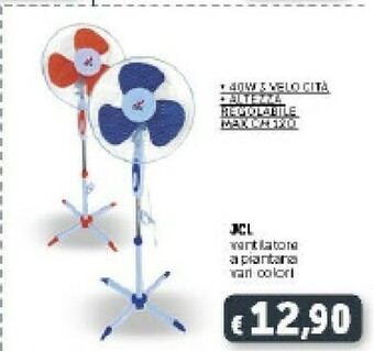 Deco Supermercati Jcl Ventilatore A Piantana offerta