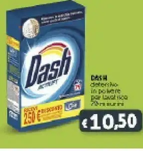 Deco Supermercati Dash Detersivo In Polvere Per Lavatrice offerta