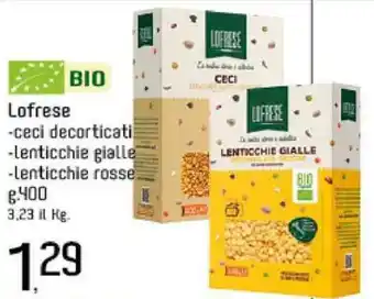 Lofrese ceci decorticati/Lenticchie gialle g.400