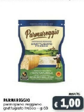 Deco Supermercati Parmareggio Parmigiano Reggiano Grattugiato 60 G(ml) offerta