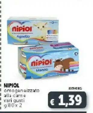 Deco Supermercati Nipiol Omogeneizzato Alla Carne offerta
