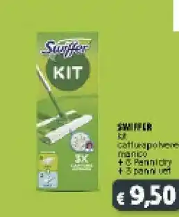 Deco Supermercati Swiffer Kit Catturapolvere Manico offerta