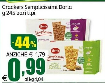 Elite Doria Crackers offerta